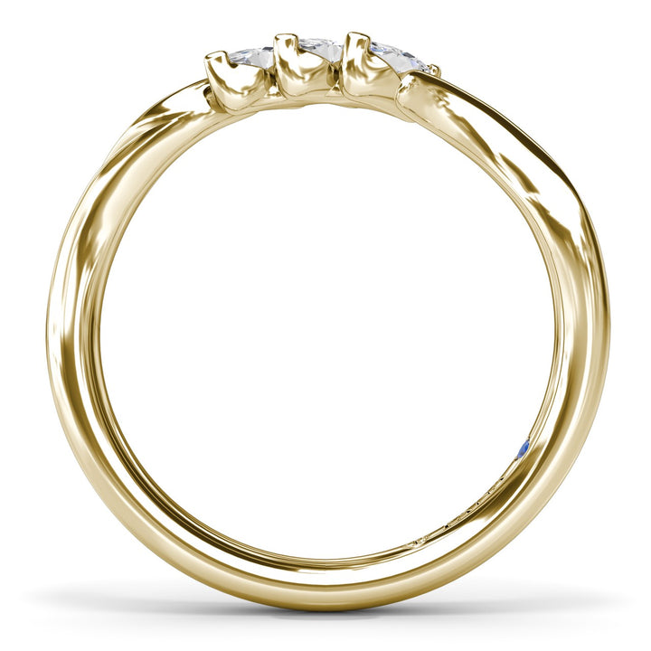 Marquise Diamond Wedding Band