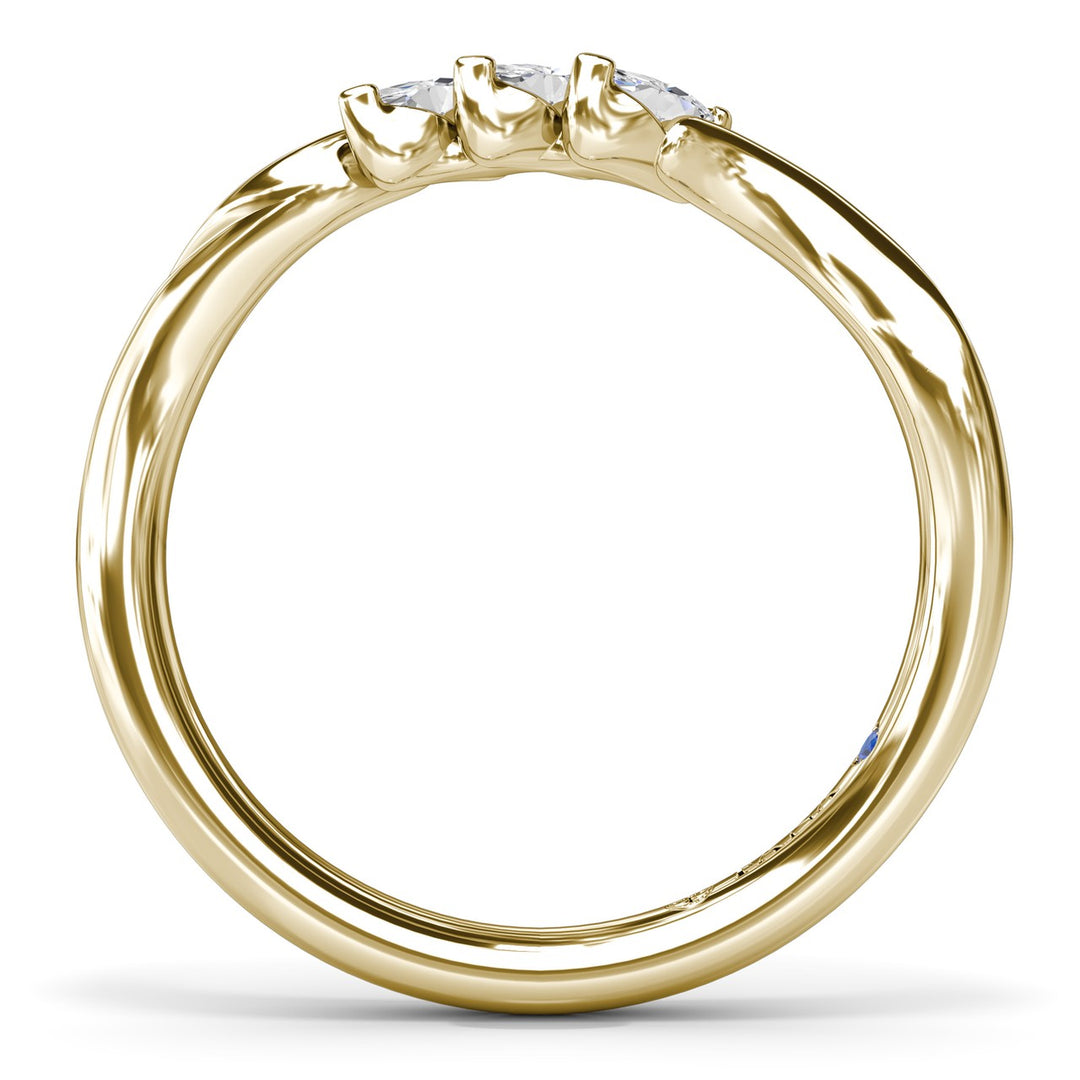 Marquise Diamond Wedding Band