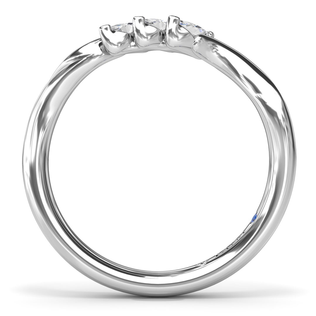 Marquise Diamond Wedding Band