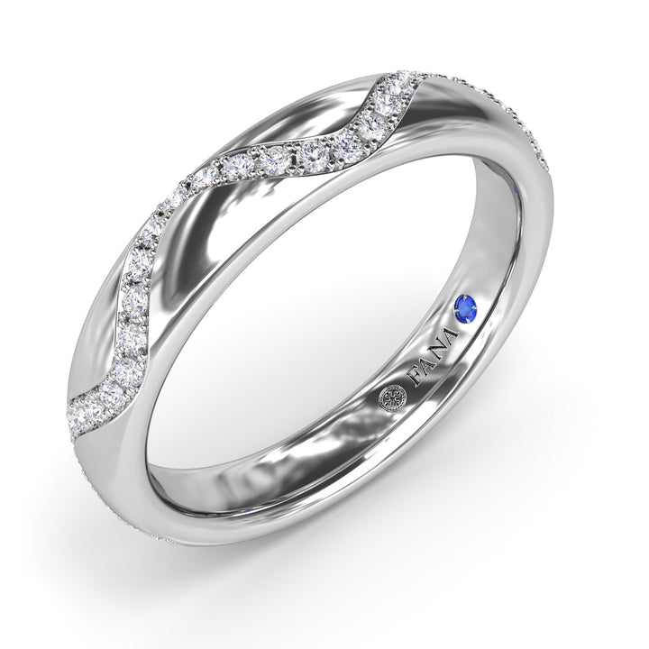 Modern Pav? Diamond Band