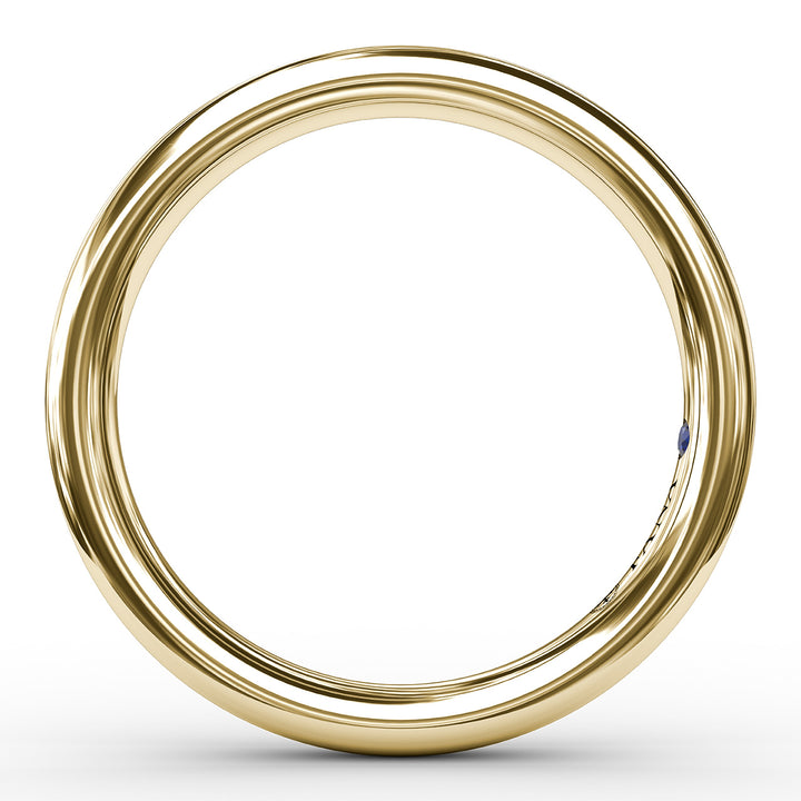 Classic High Polished Anniversary Band