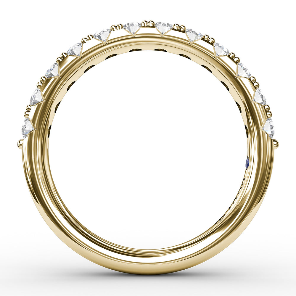 Pave Diamond Anniversary Band