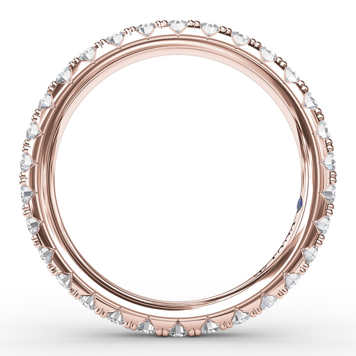 Pave Diamond Anniversary Band