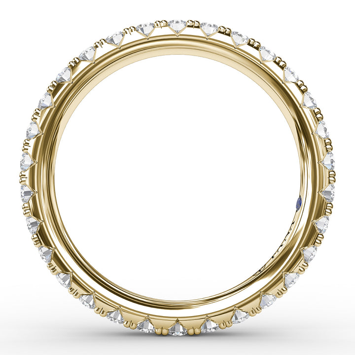 Pave Diamond Anniversary Band
