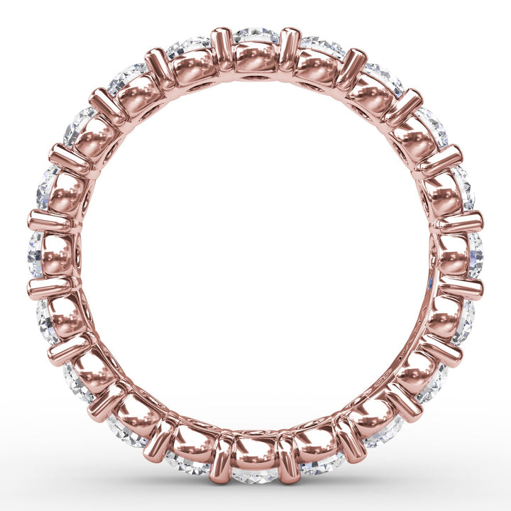 2.05ct Shared Prong Eternity Band