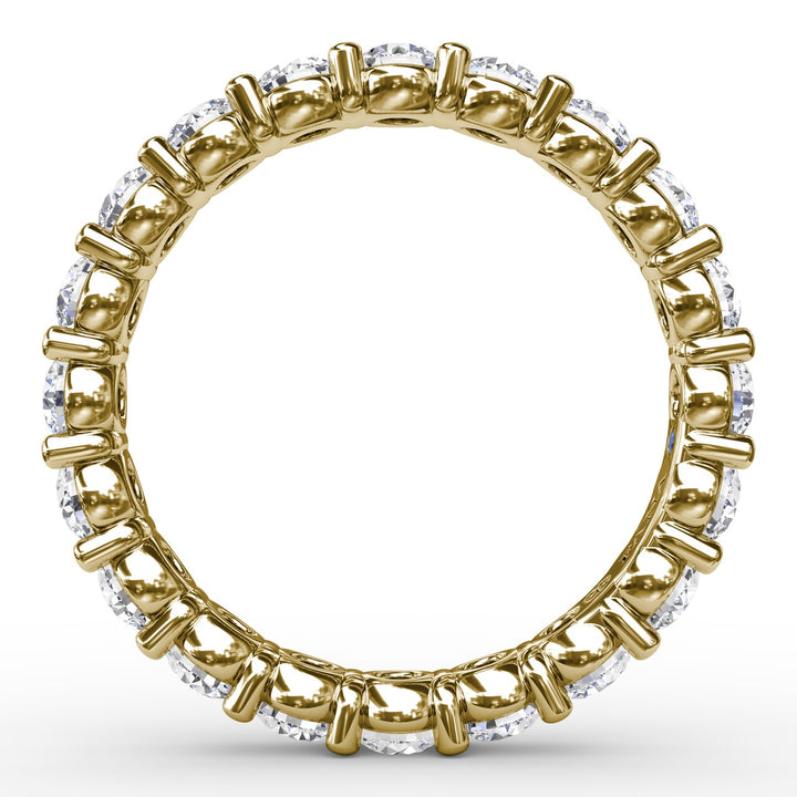 2.05ct Shared Prong Eternity Band