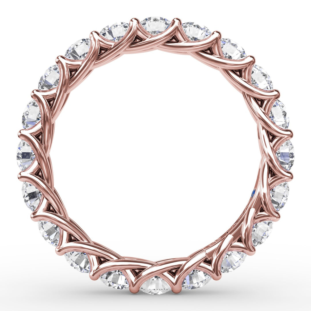 2.54ct Woven Eternity Band