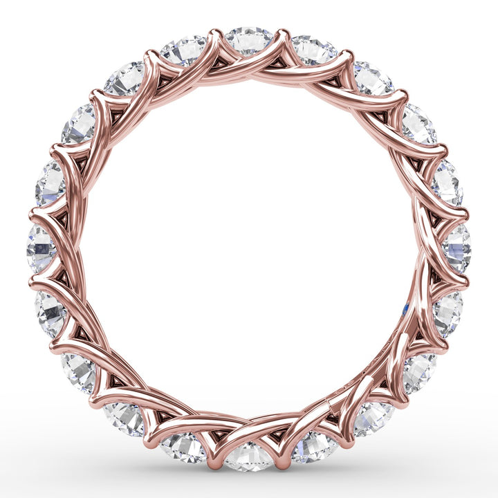 2.54ct Woven Eternity Band
