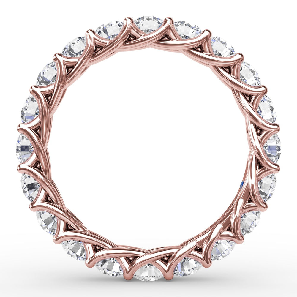 2.54ct Woven Eternity Band