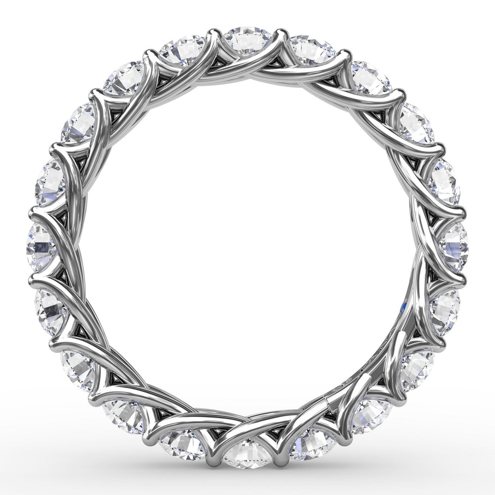 2.54ct Woven Eternity Band