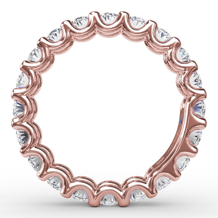3.3ct Oval Diamond Eternity Band