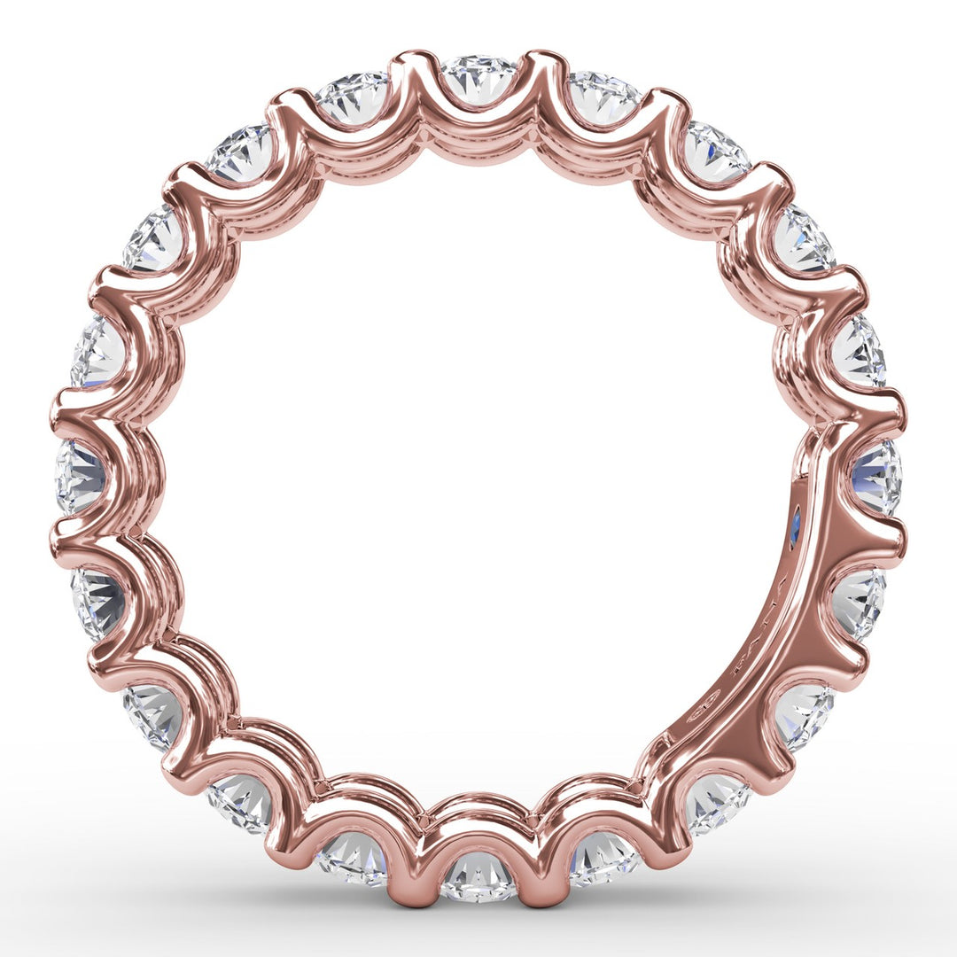 3.3ct Oval Diamond Eternity Band