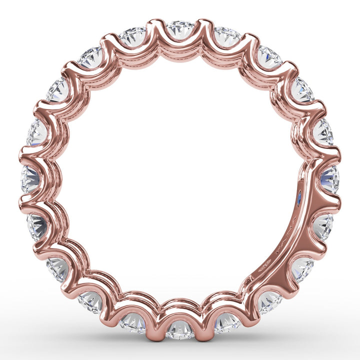 3.3ct Oval Diamond Eternity Band