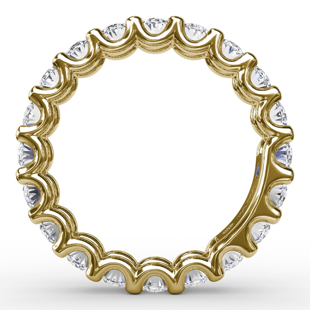 3.3ct Oval Diamond Eternity Band