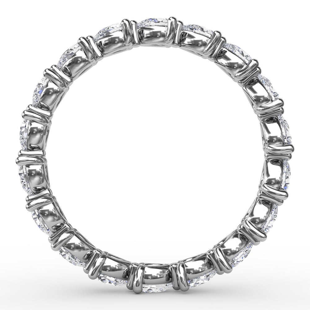 Diamond Pear Eternity Band