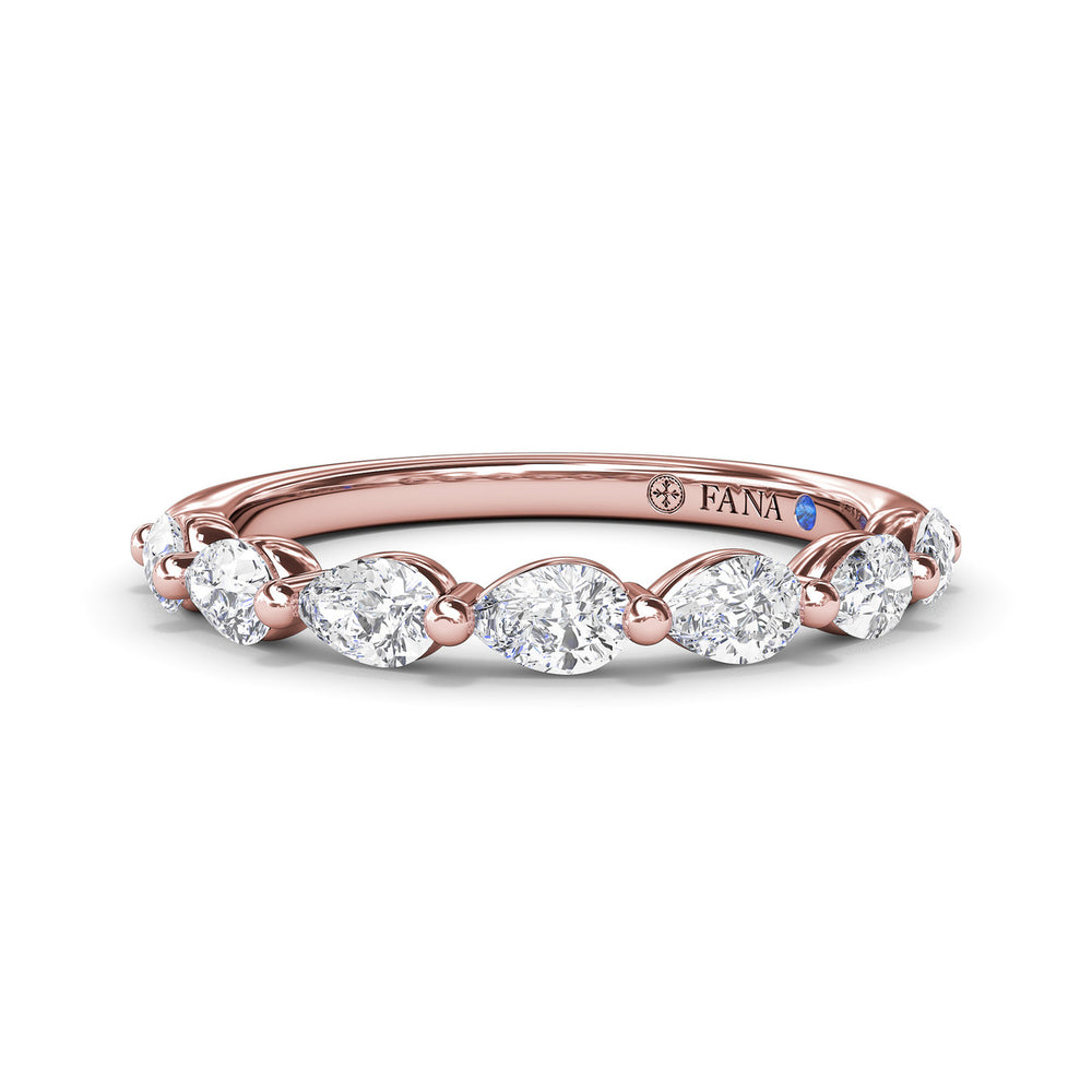 Angelic Pear Diamond Band