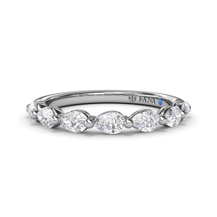 Angelic Pear Diamond Band