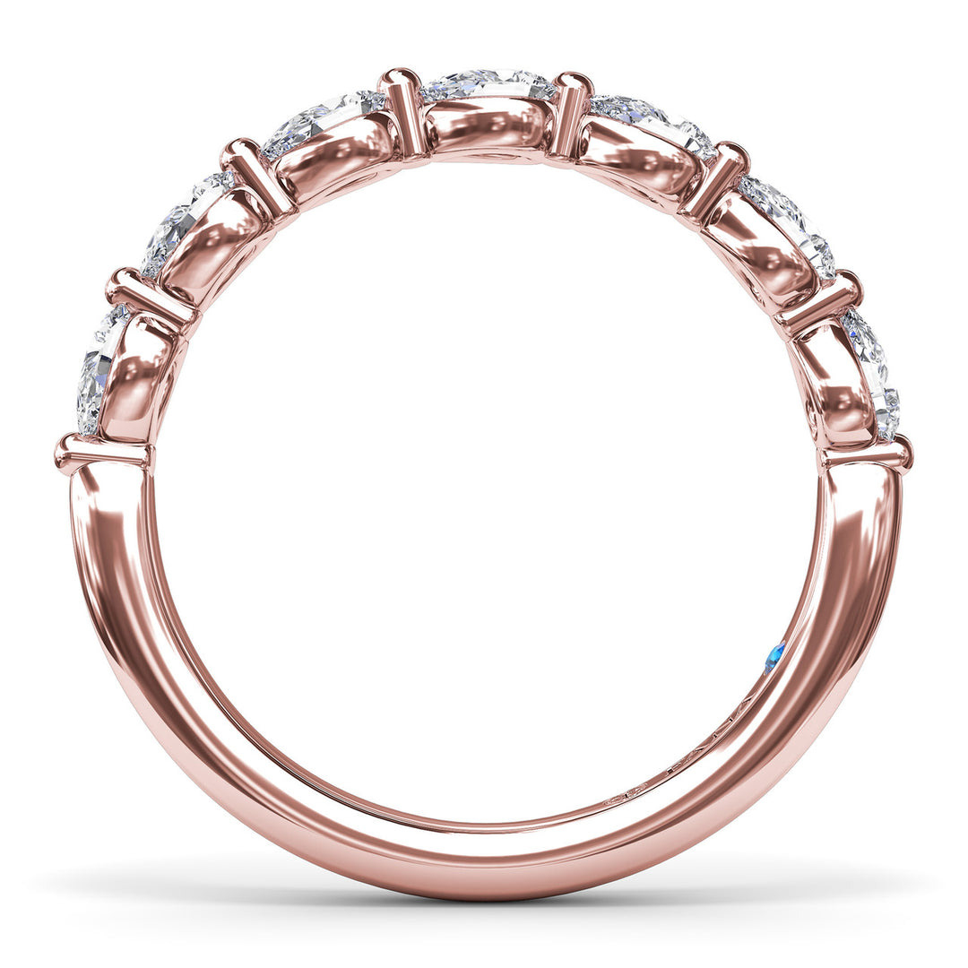 Angelic Pear Diamond Band