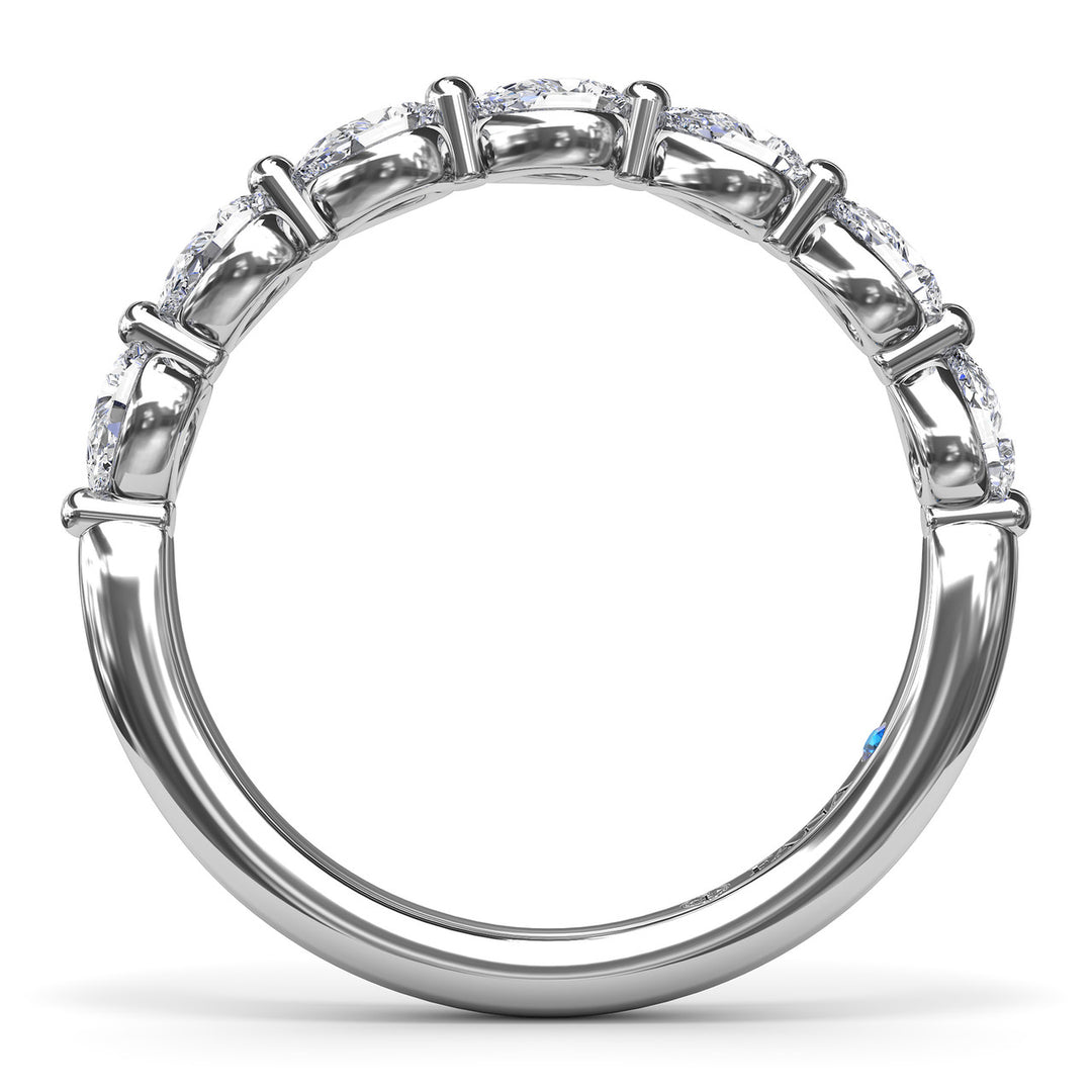 Angelic Pear Diamond Band