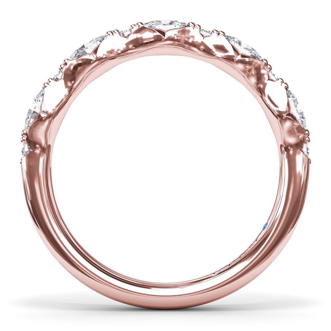 Round Cluster Diamond Ring