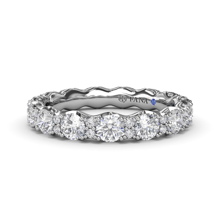 Round Diamond Eternity Band