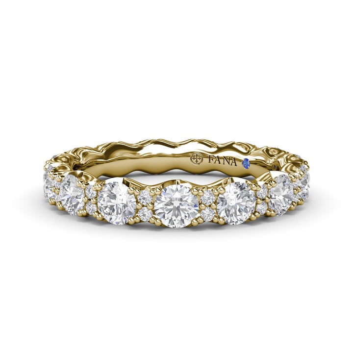 Round Diamond Eternity Band