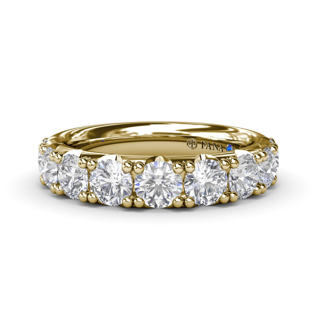 Chunky Diamond Anniversary Band