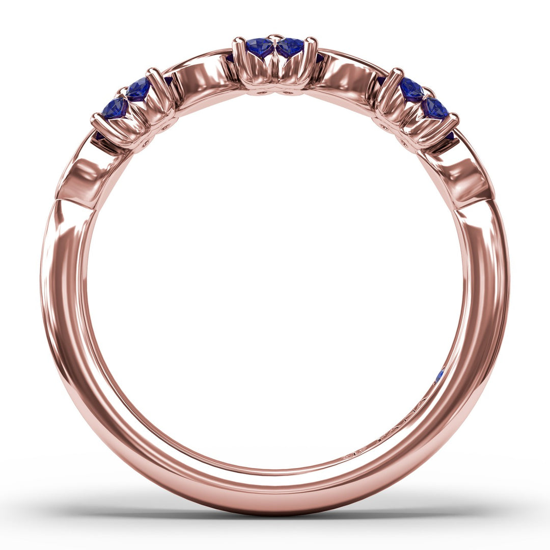 Mixed Marquise and Floral Diamond Ring