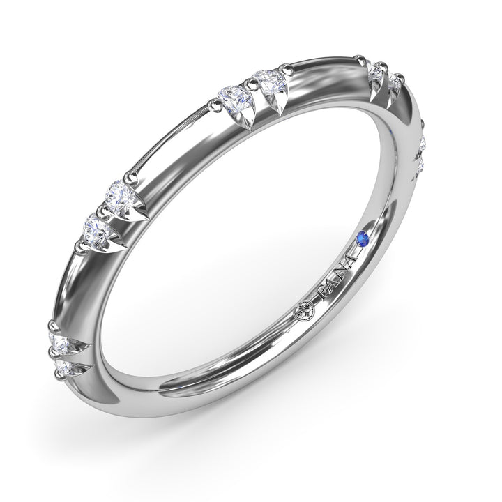 Flush Setting Diamond Band