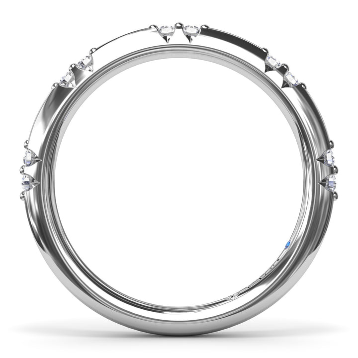 Flush Setting Diamond Band