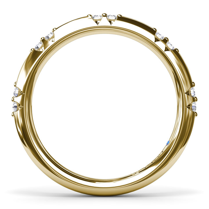 Flush Setting Diamond Band