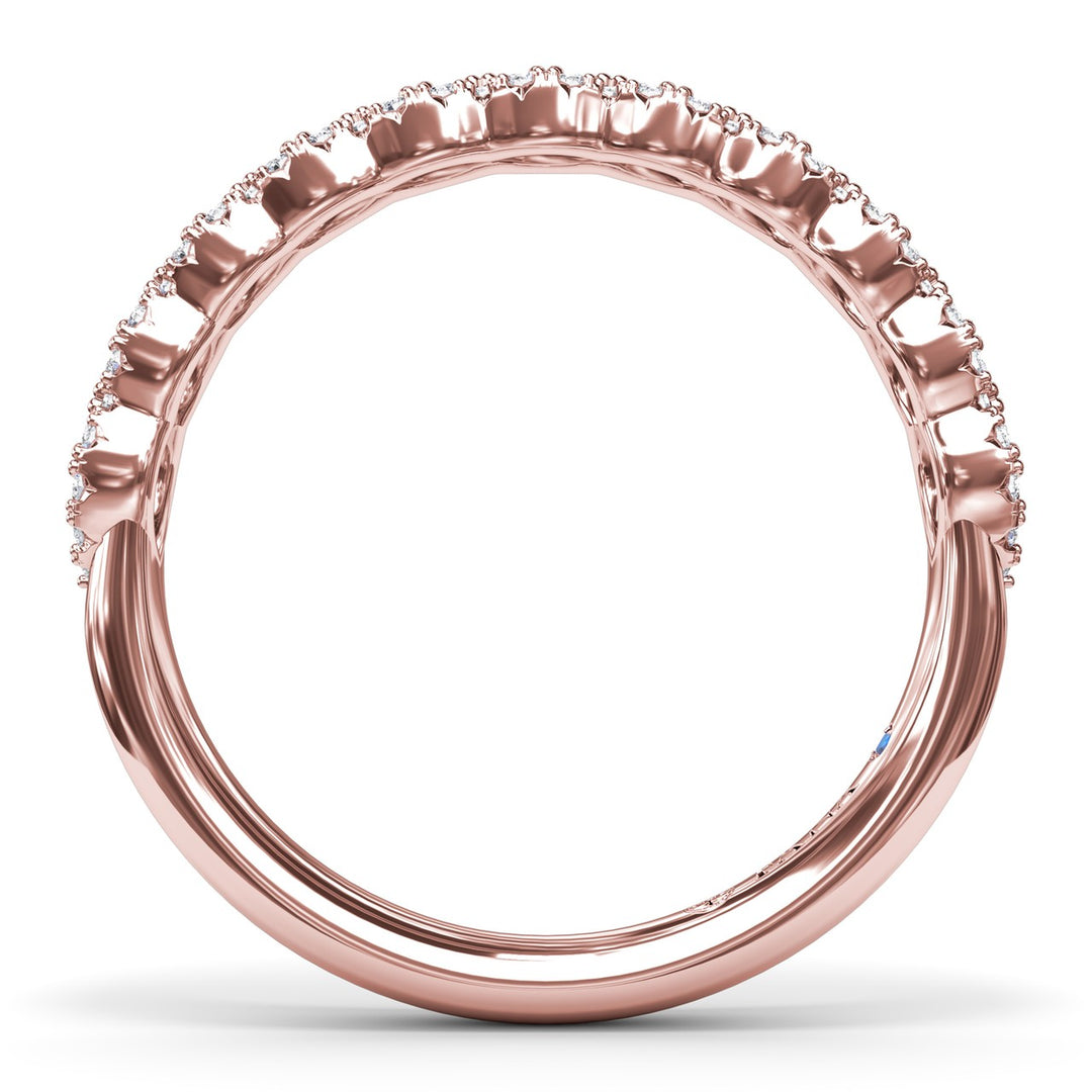 Marquise Shaped Diamond Band